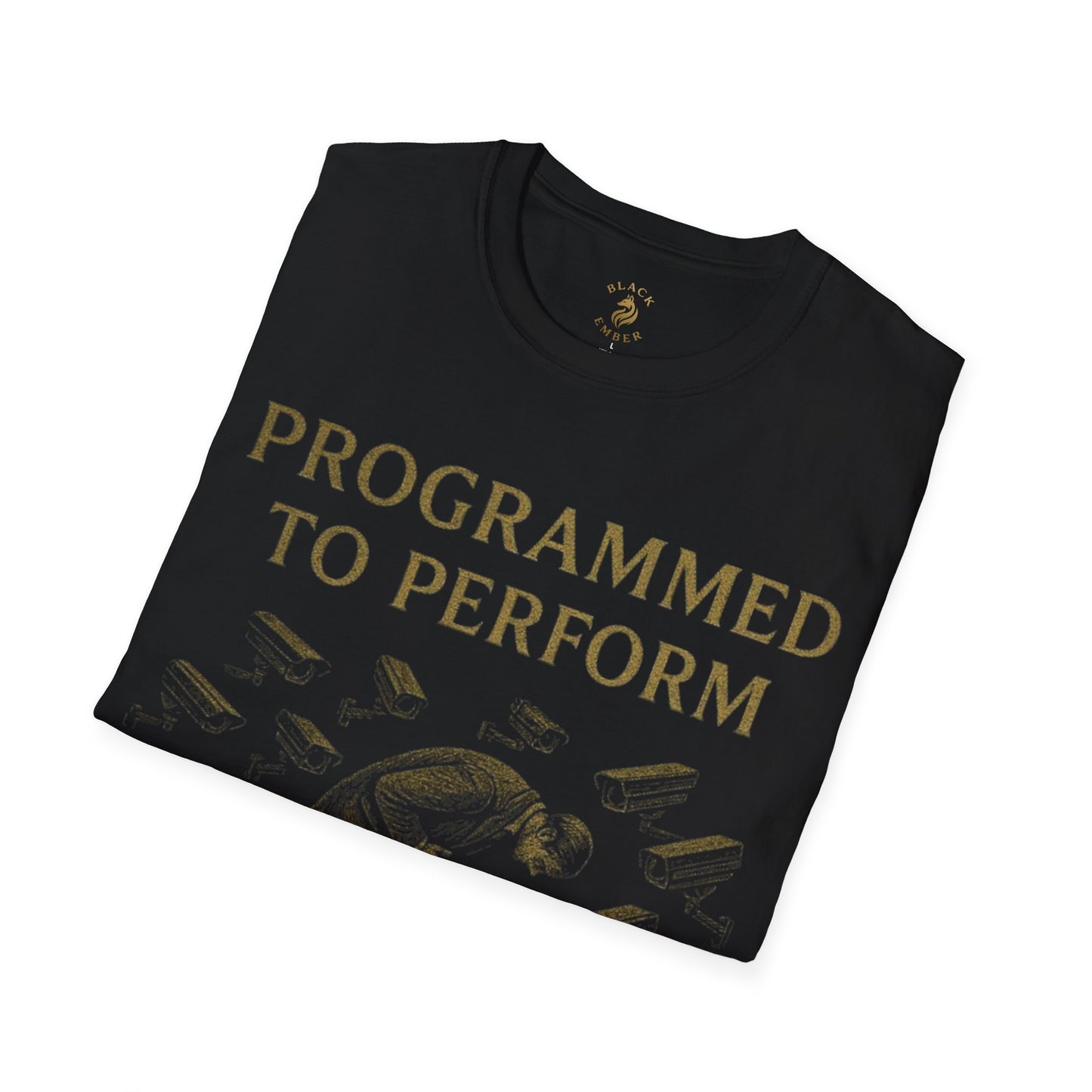 Programmed to Perform - Black Ember T-shirt