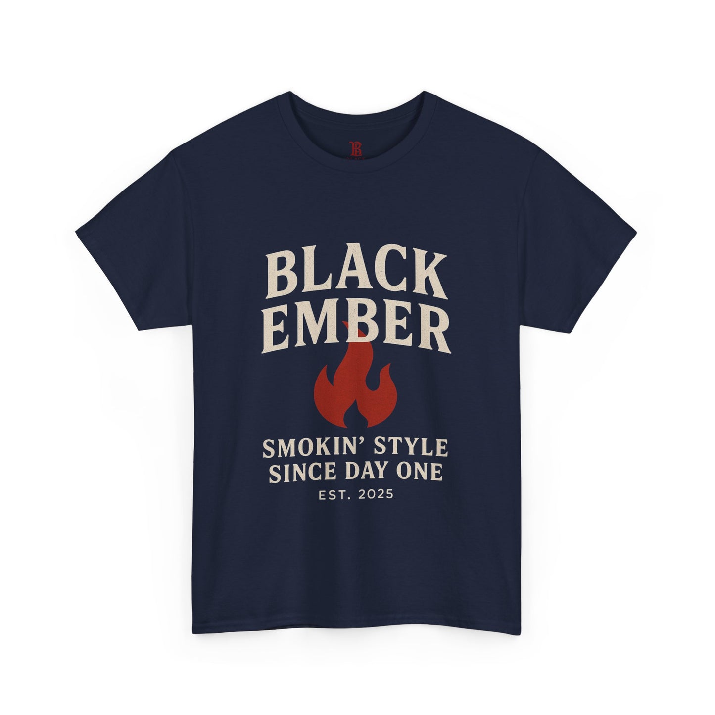 Smoky Style Unisex Tee | Black Ember Graphic Shirt, Casual Wear, Gift for Him, Streetwear, Summer Fashion, Trendy Outfit