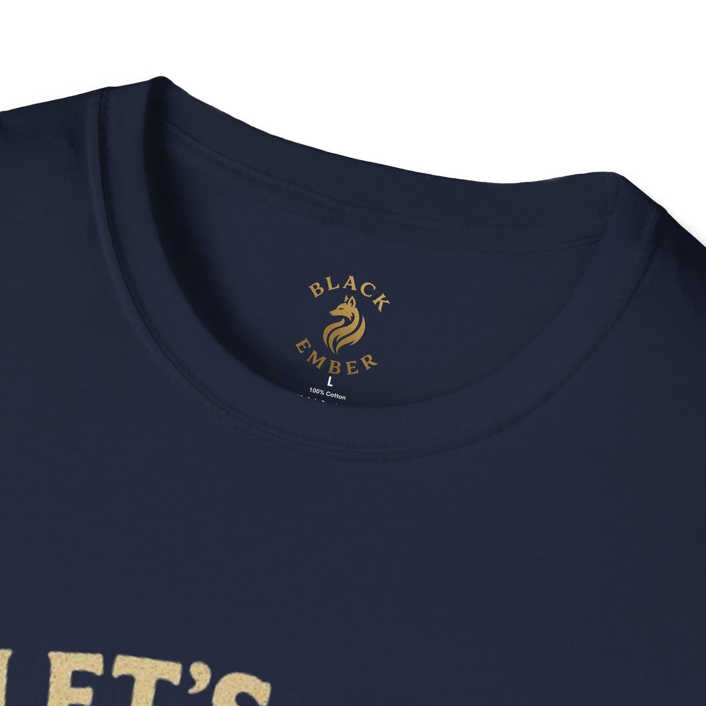 Let's Get Grilled - Black Ember T-shirt