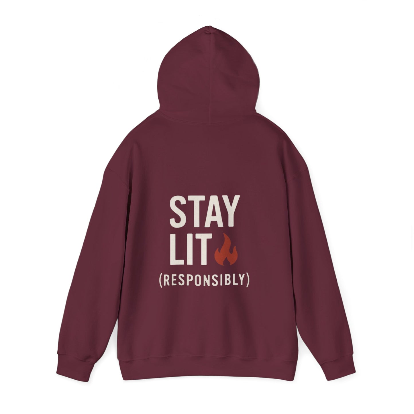 Black Ember Unisex Premium Hoodie - Stay Lit (responsibly)