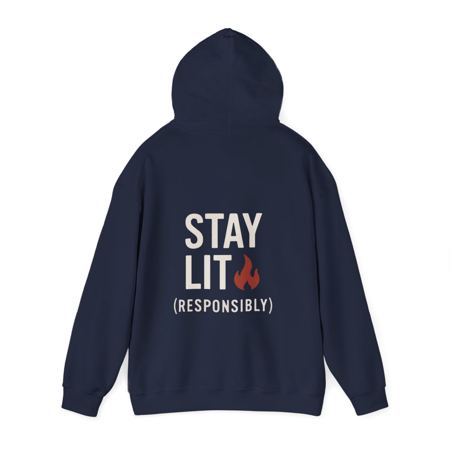 Black Ember Unisex Premium Hoodie - Stay Lit (responsibly)