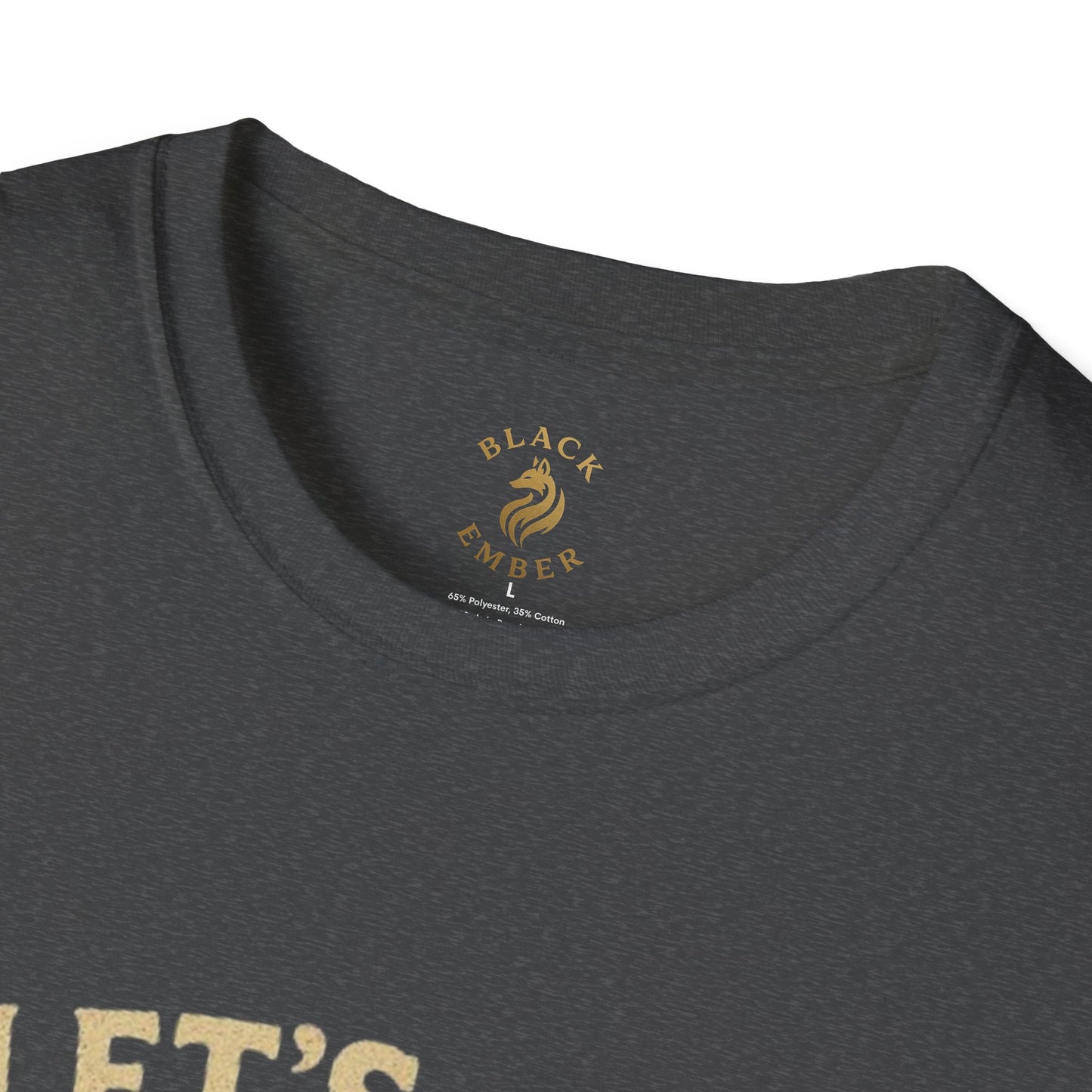 Let's Get Grilled - Black Ember T-shirt