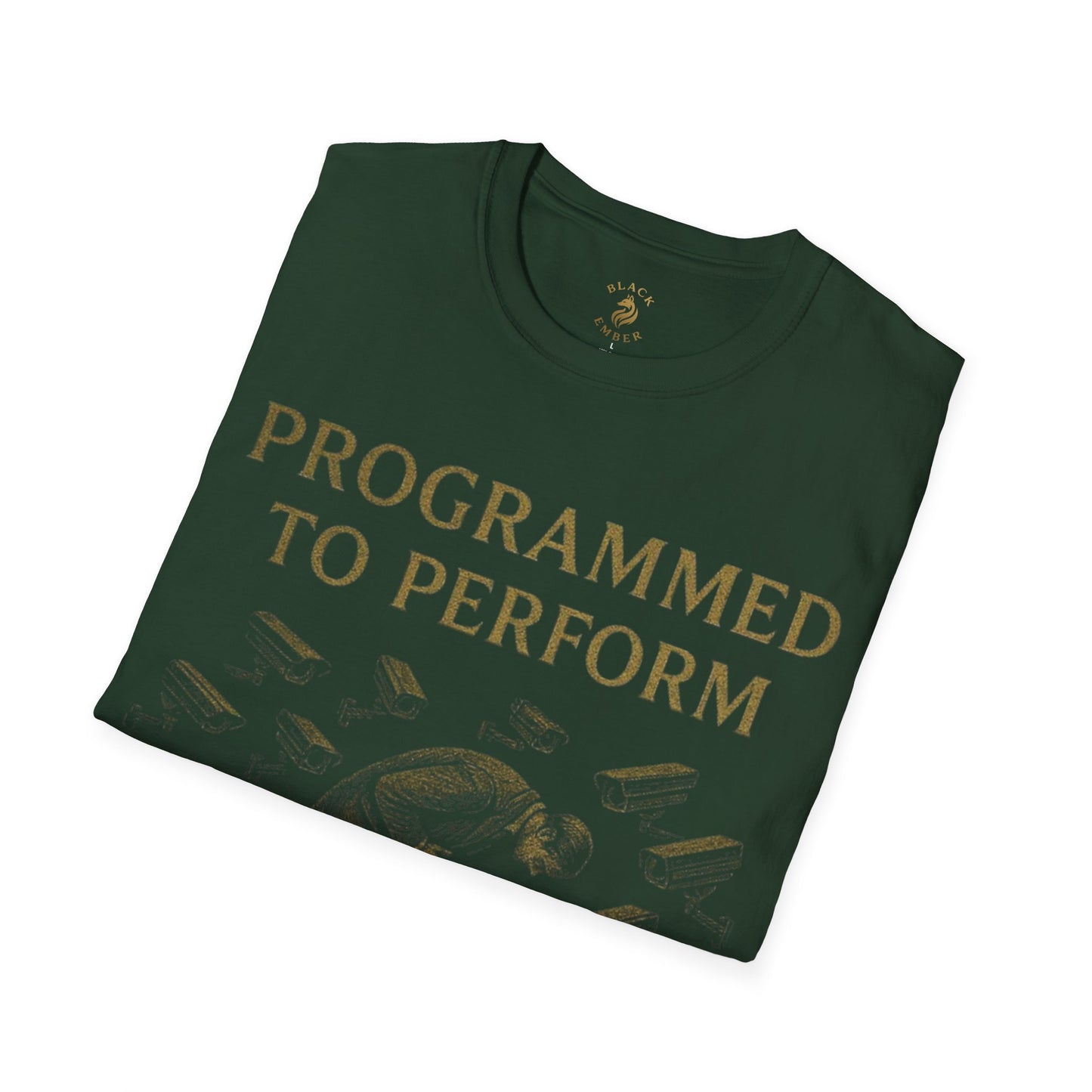 Programmed to Perform - Black Ember T-shirt