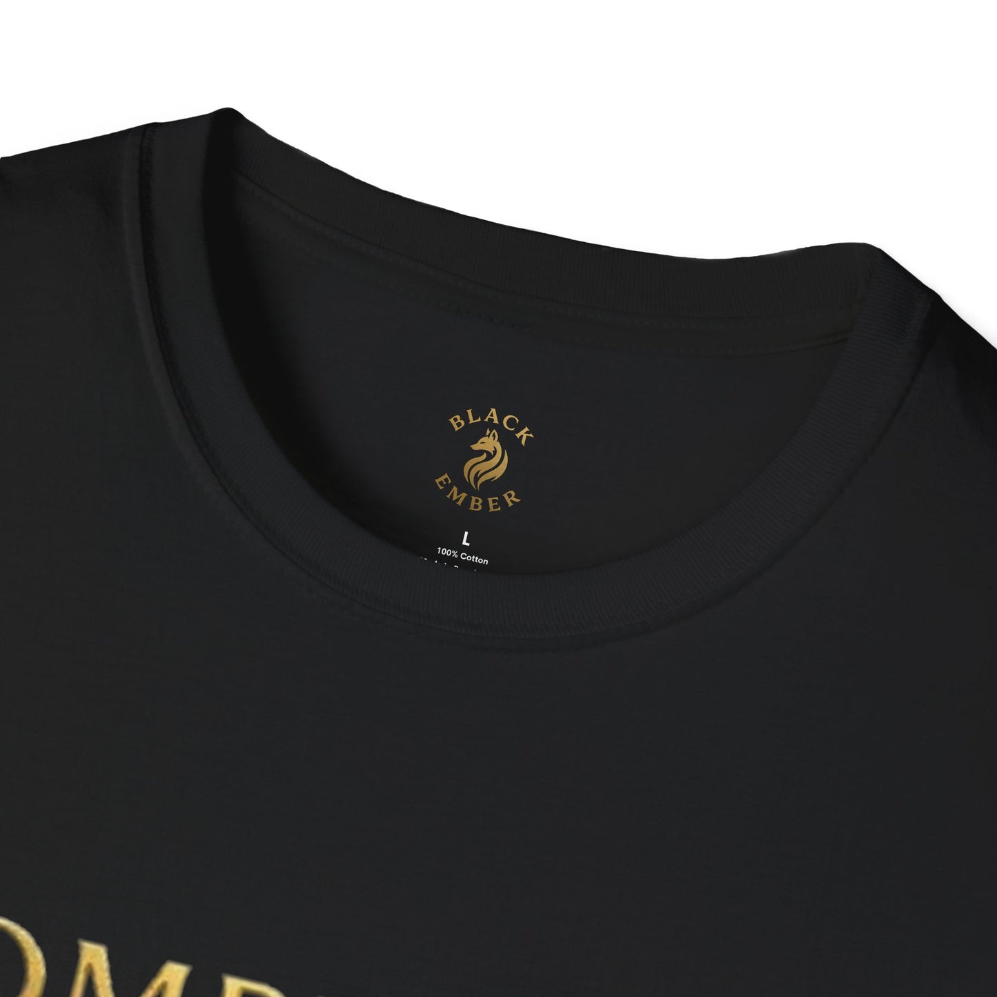 Unisex T-Shirt Black Ember Compliance is the new currency