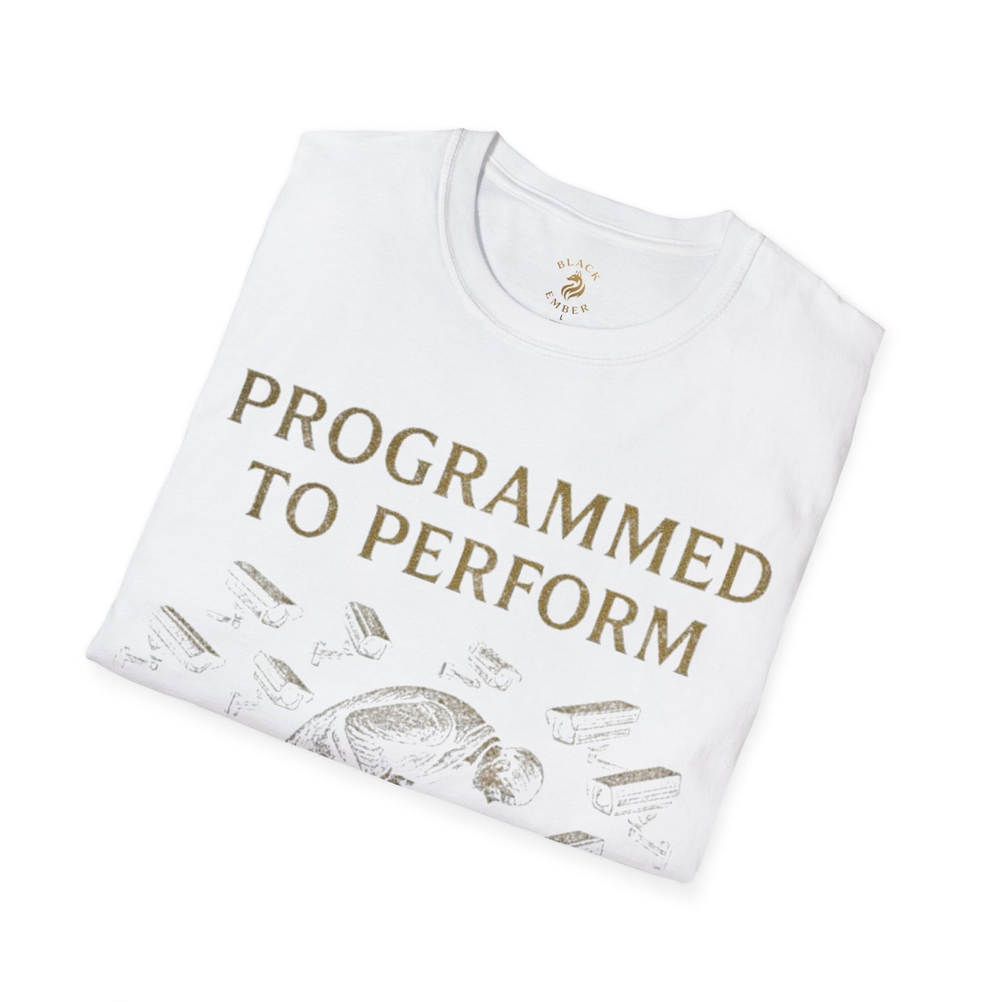Programmed to Perform - Black Ember T-shirt