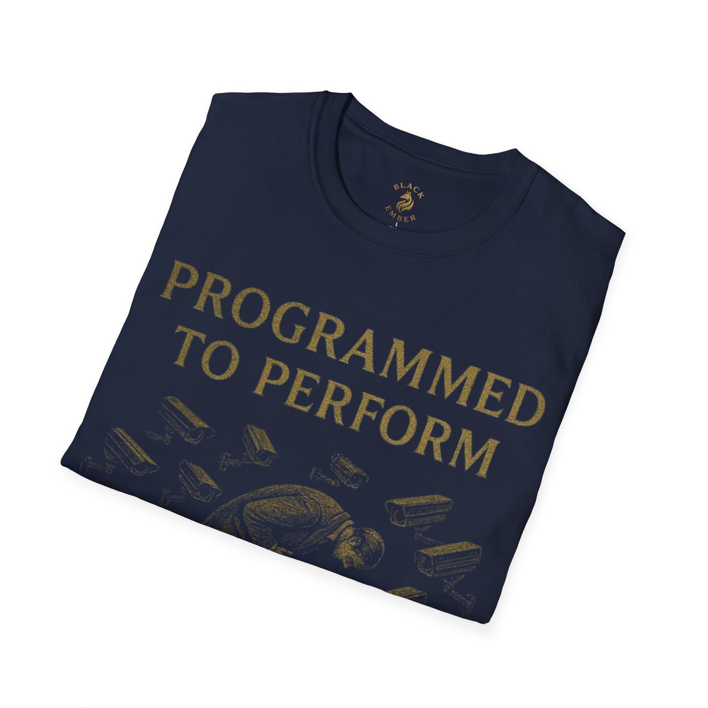 Programmed to Perform - Black Ember T-shirt