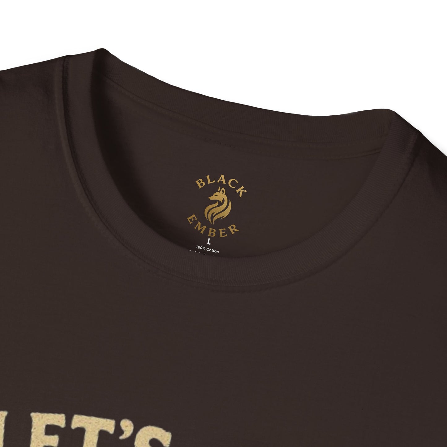 Let's Get Grilled - Black Ember T-shirt
