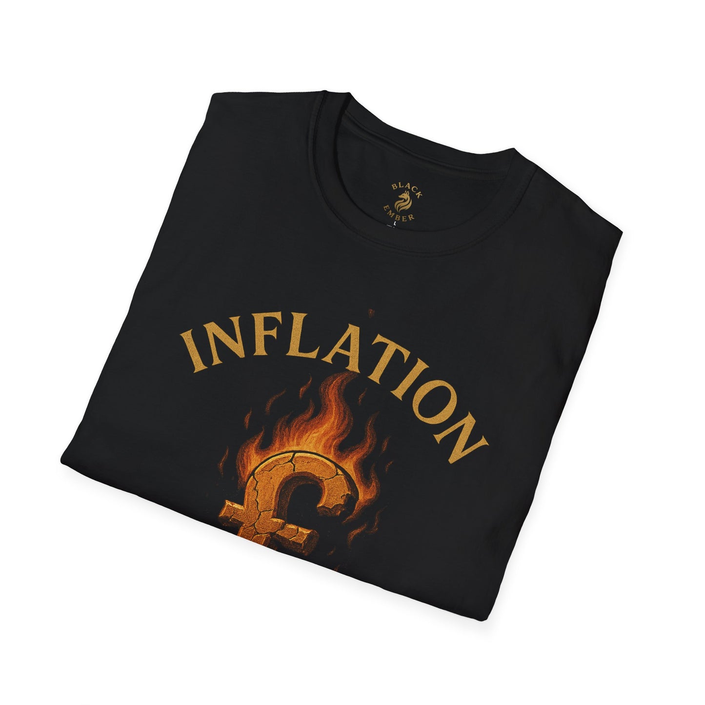 Inflation Ate My Dreams T-Shirt | Funny Graphic Tee, Unisex Softstyle Shirt, Casual Wear, Gift for Friends, Statement Apparel