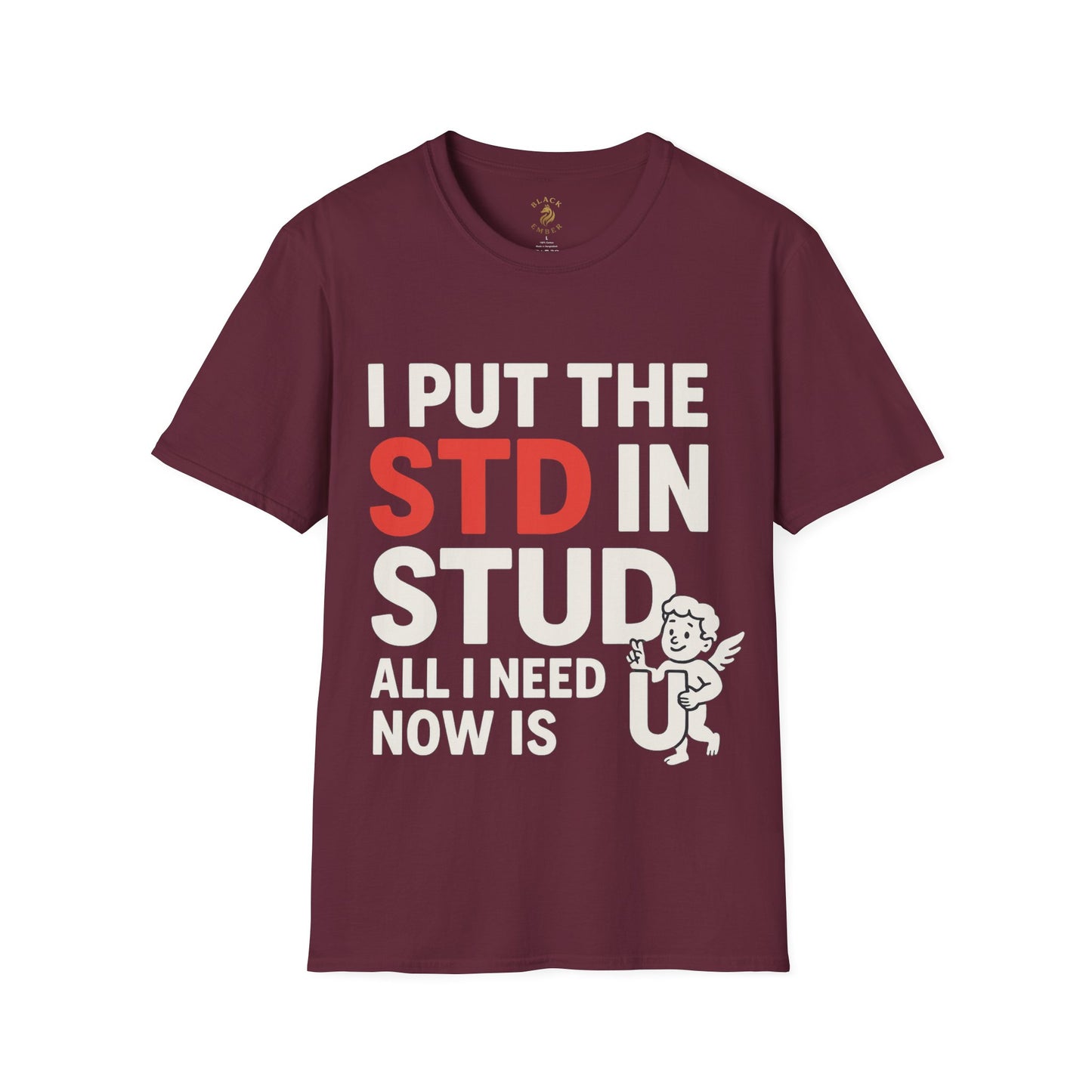 Stud Banter - Black Ember T-Shirt