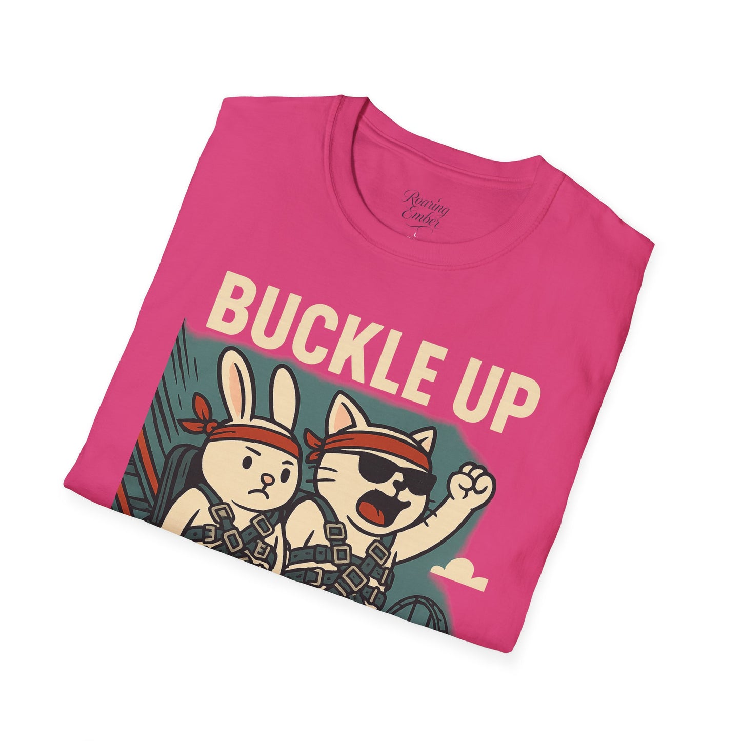 Buckle Up Roaring Ember T-Shirt