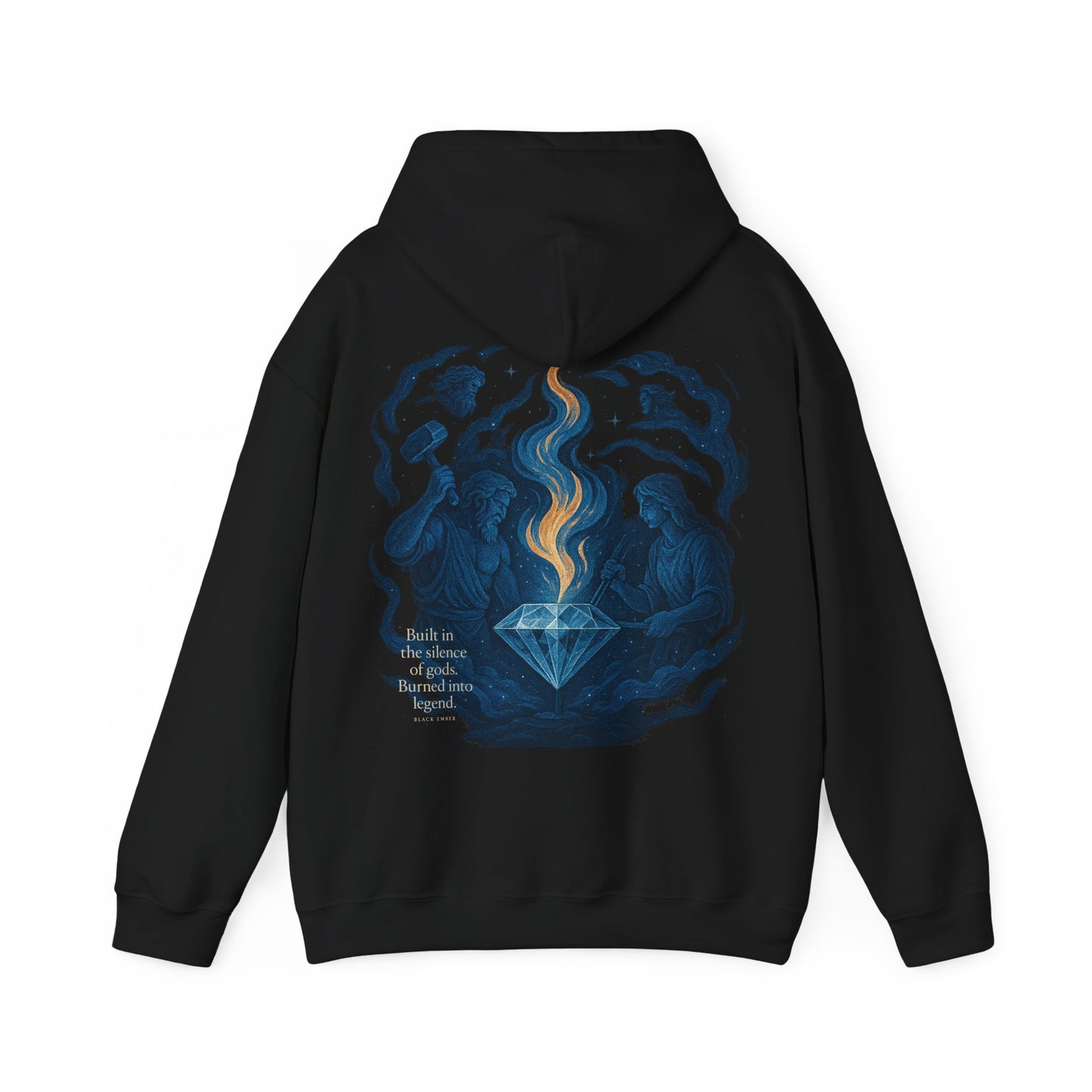 Built in the silence of the gods Hoodie