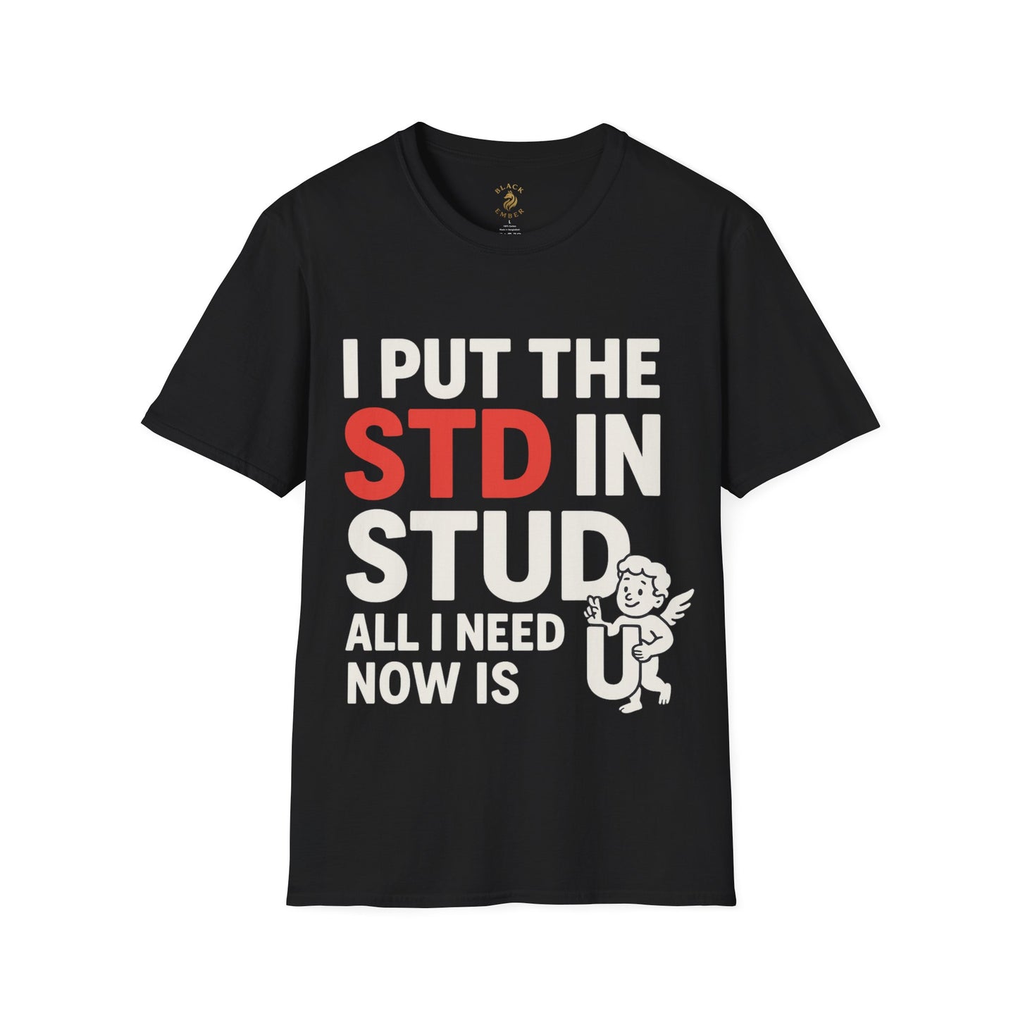Stud Banter - Black Ember T-Shirt