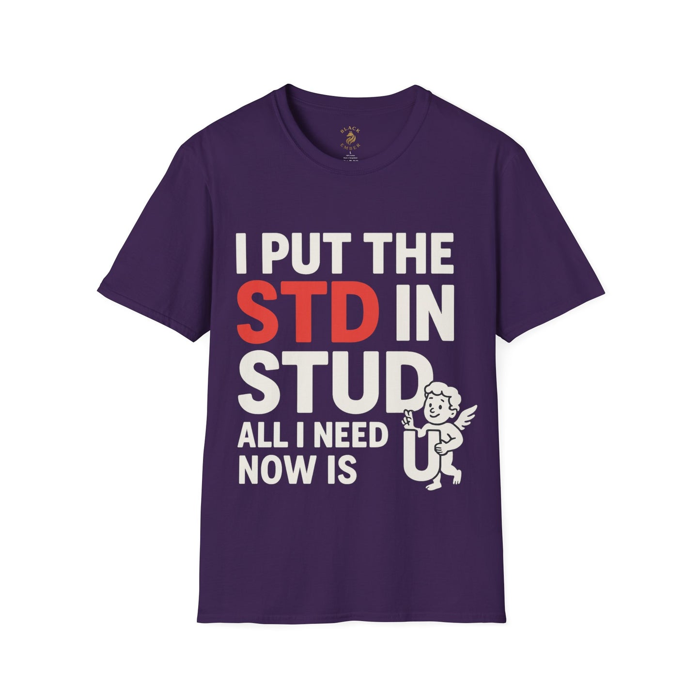 Stud Banter - Black Ember T-Shirt