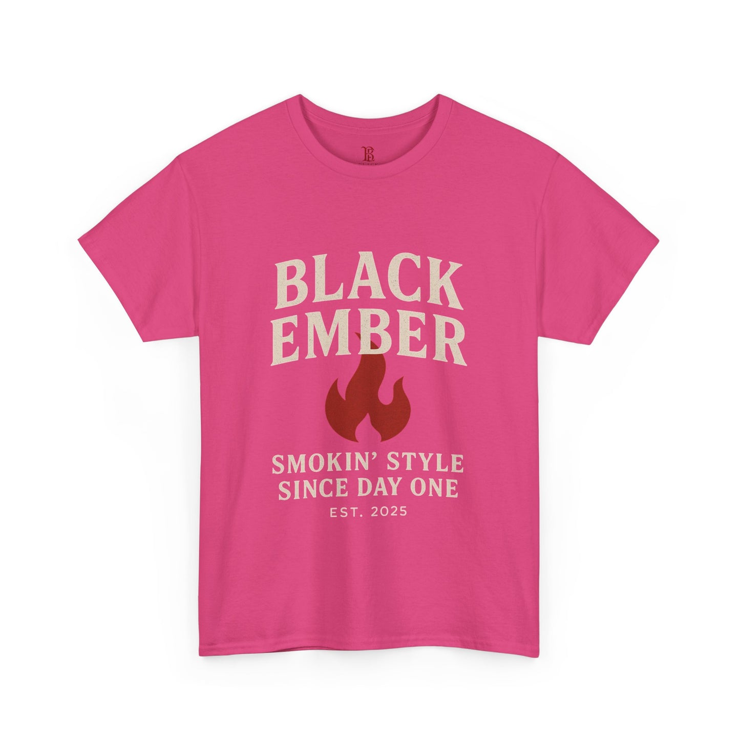 Smoky Style Unisex Tee | Black Ember Graphic Shirt, Casual Wear, Gift for Him, Streetwear, Summer Fashion, Trendy Outfit