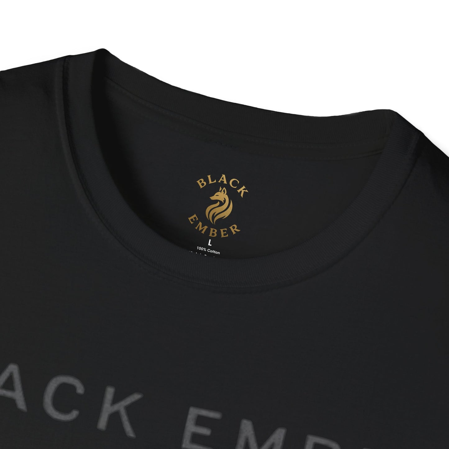 Timeless Black Ember Exclusive Tshirt - "The weight of light" / "One Life, Live It" Timeless by Design