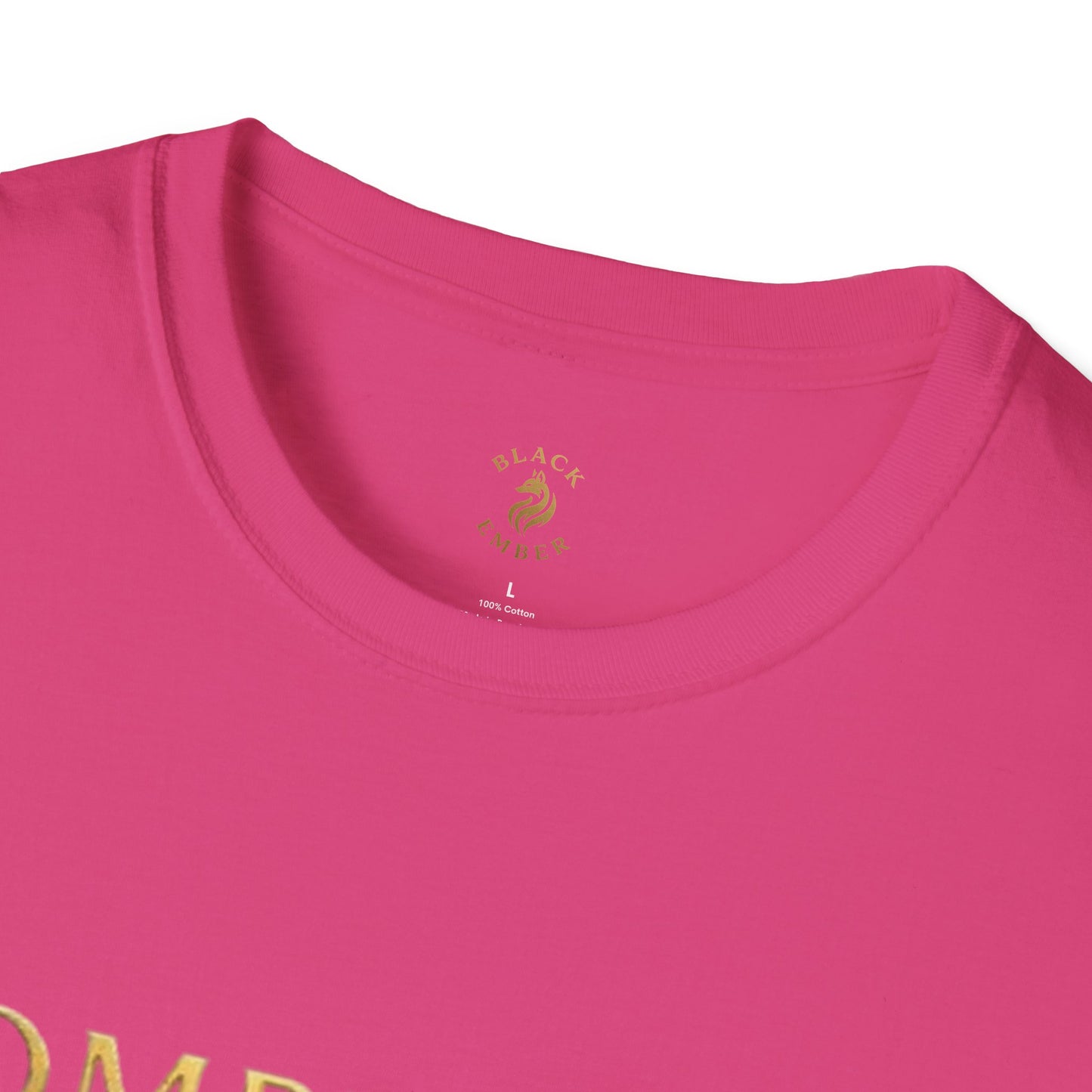 Unisex T-Shirt Black Ember Compliance is the new currency