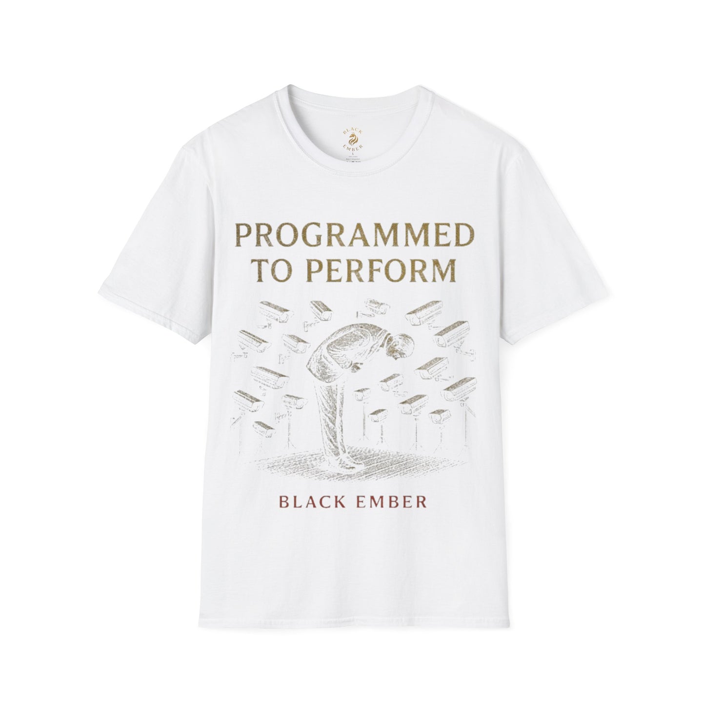 Programmed to Perform - Black Ember T-shirt