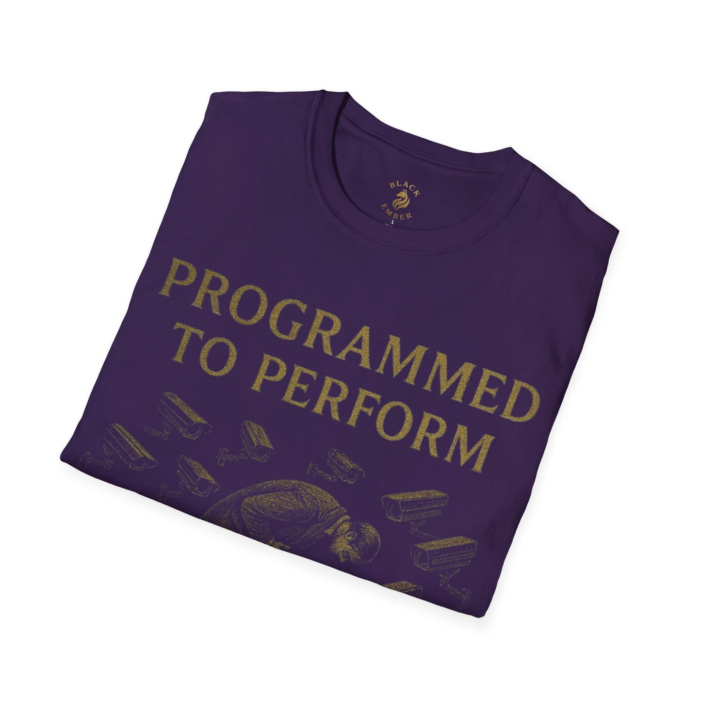 Programmed to Perform - Black Ember T-shirt