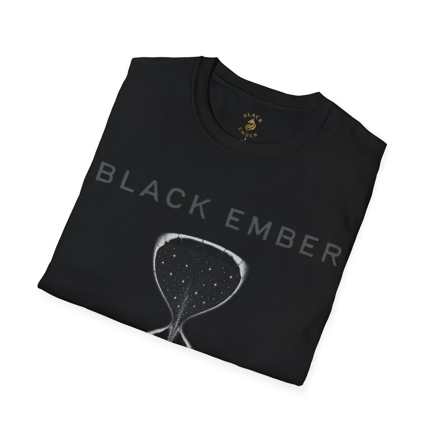 Timeless Black Ember Exclusive Tshirt - "The weight of light" / "One Life, Live It" Timeless by Design