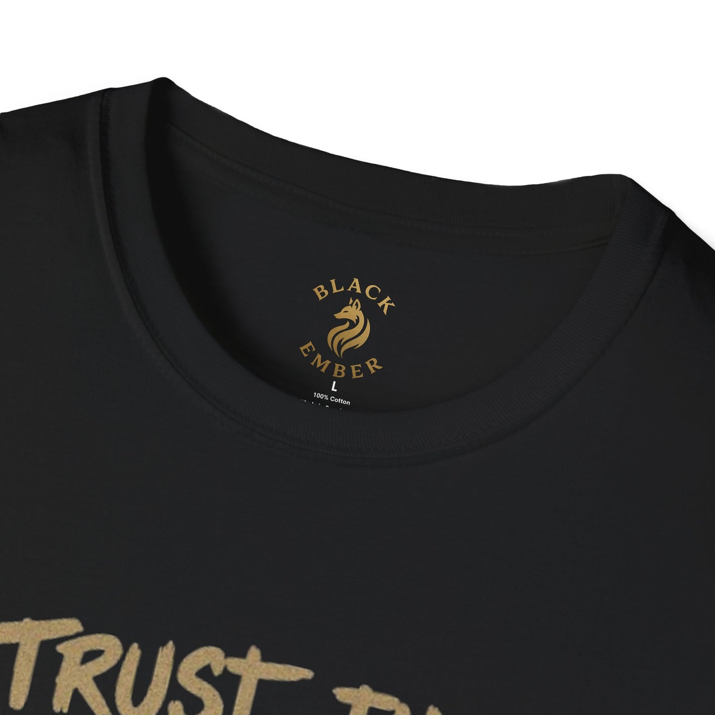 Trust the Algorithm Black Ember T-Shirt