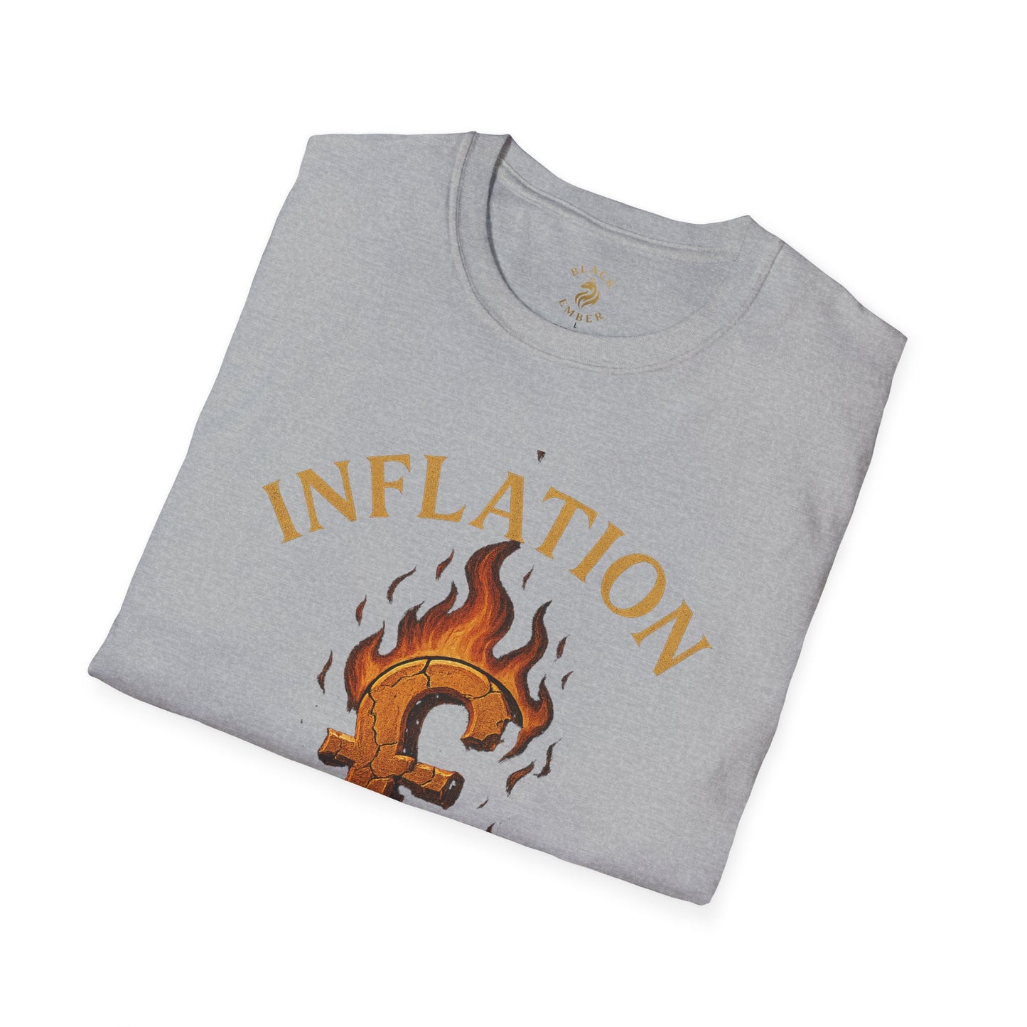 Inflation Ate My Dreams T-Shirt | Funny Graphic Tee, Unisex Softstyle Shirt, Casual Wear, Gift for Friends, Statement Apparel
