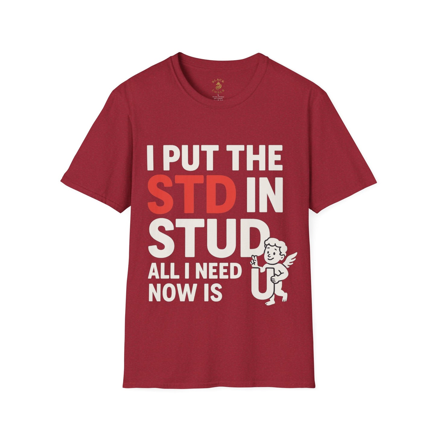 Stud Banter - Black Ember T-Shirt