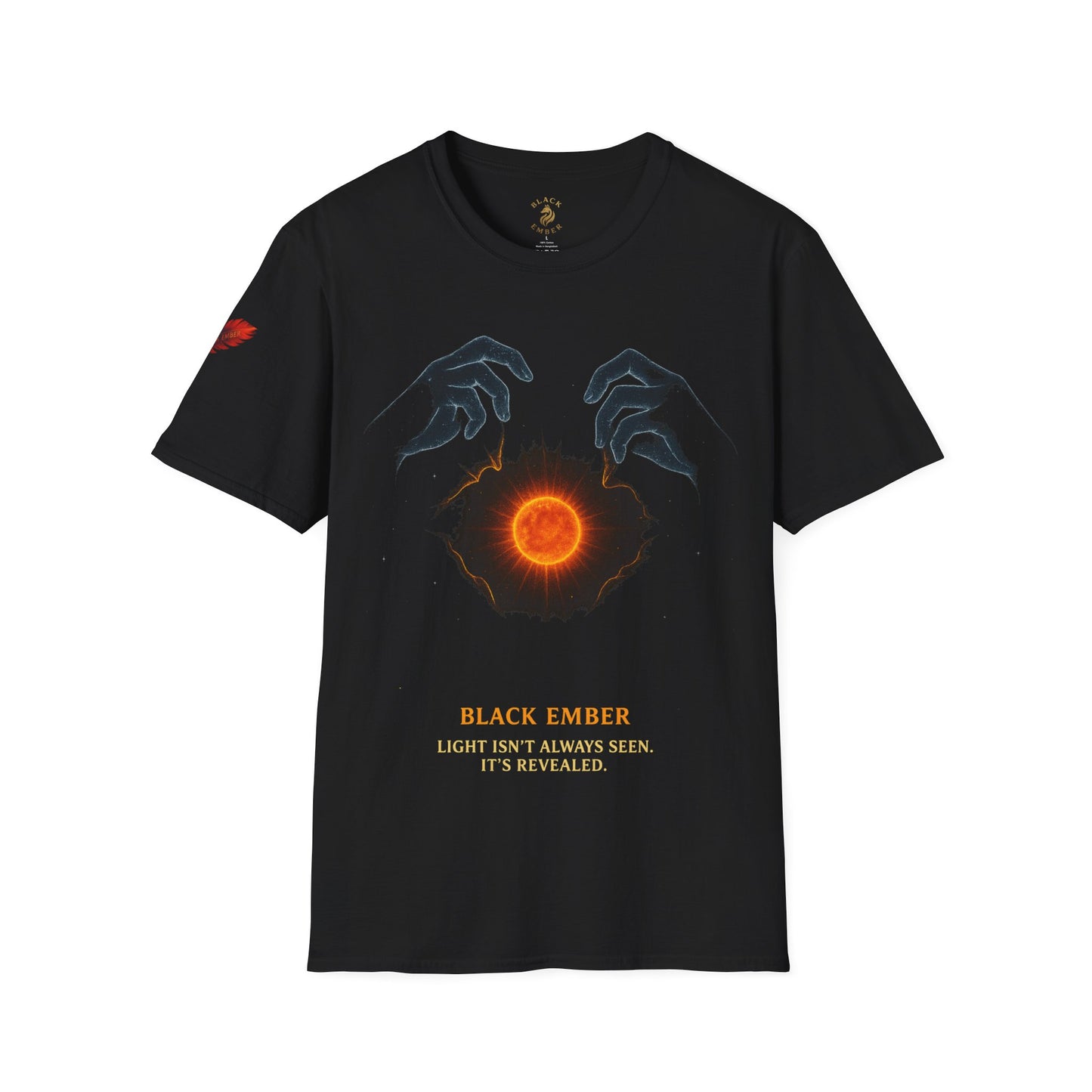Unisex Black Ember Exclusive T-Shirt - The Light Revealed