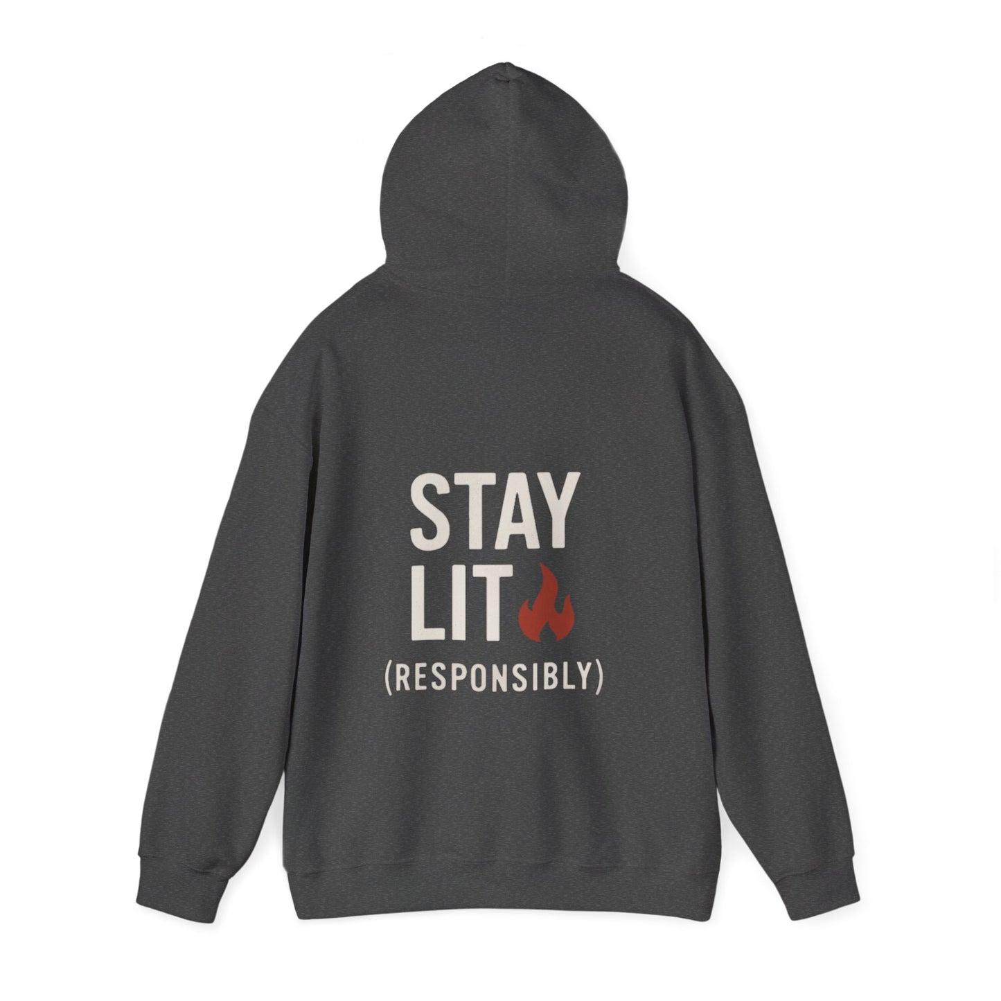 Black Ember Unisex Premium Hoodie - Stay Lit (responsibly)