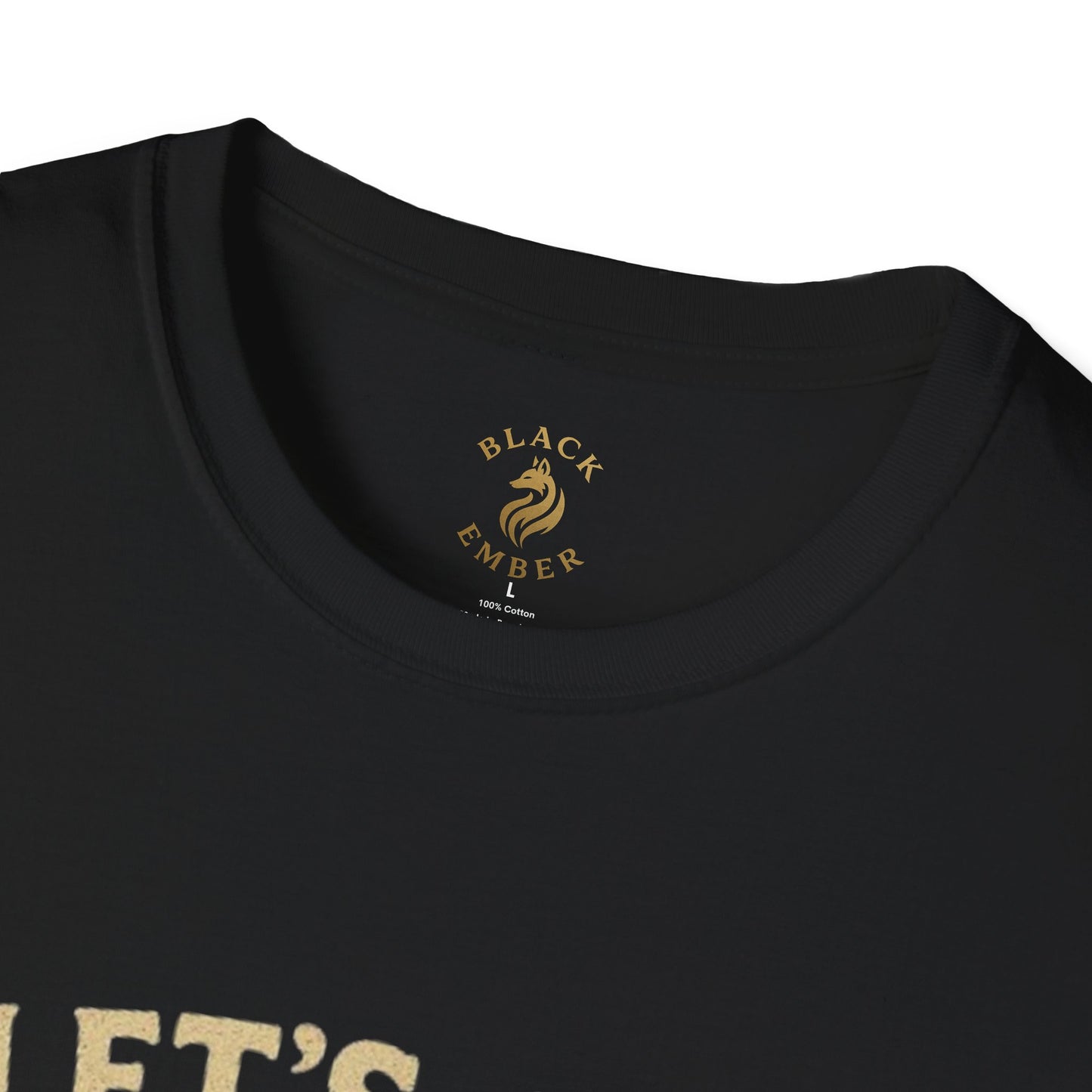 Let's Get Grilled - Black Ember T-shirt