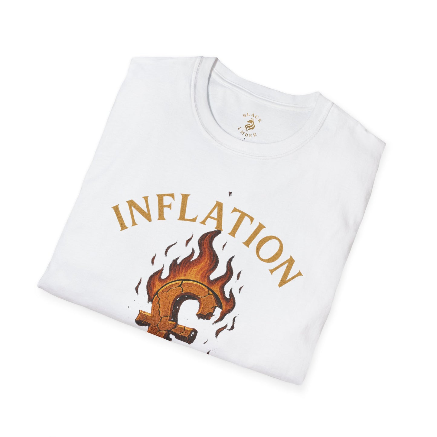 Inflation Ate My Dreams T-Shirt | Funny Graphic Tee, Unisex Softstyle Shirt, Casual Wear, Gift for Friends, Statement Apparel