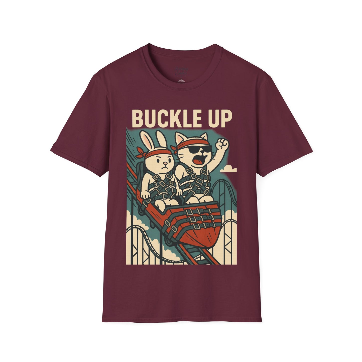 Buckle Up Roaring Ember T-Shirt