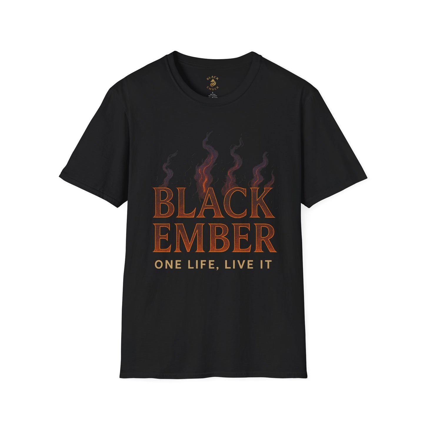 One life, Live it - Black Ember T-shirt