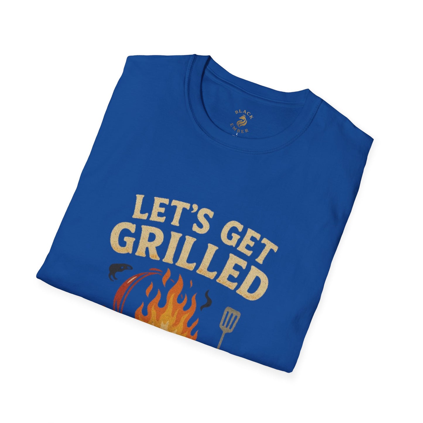 Let's Get Grilled - Black Ember T-shirt