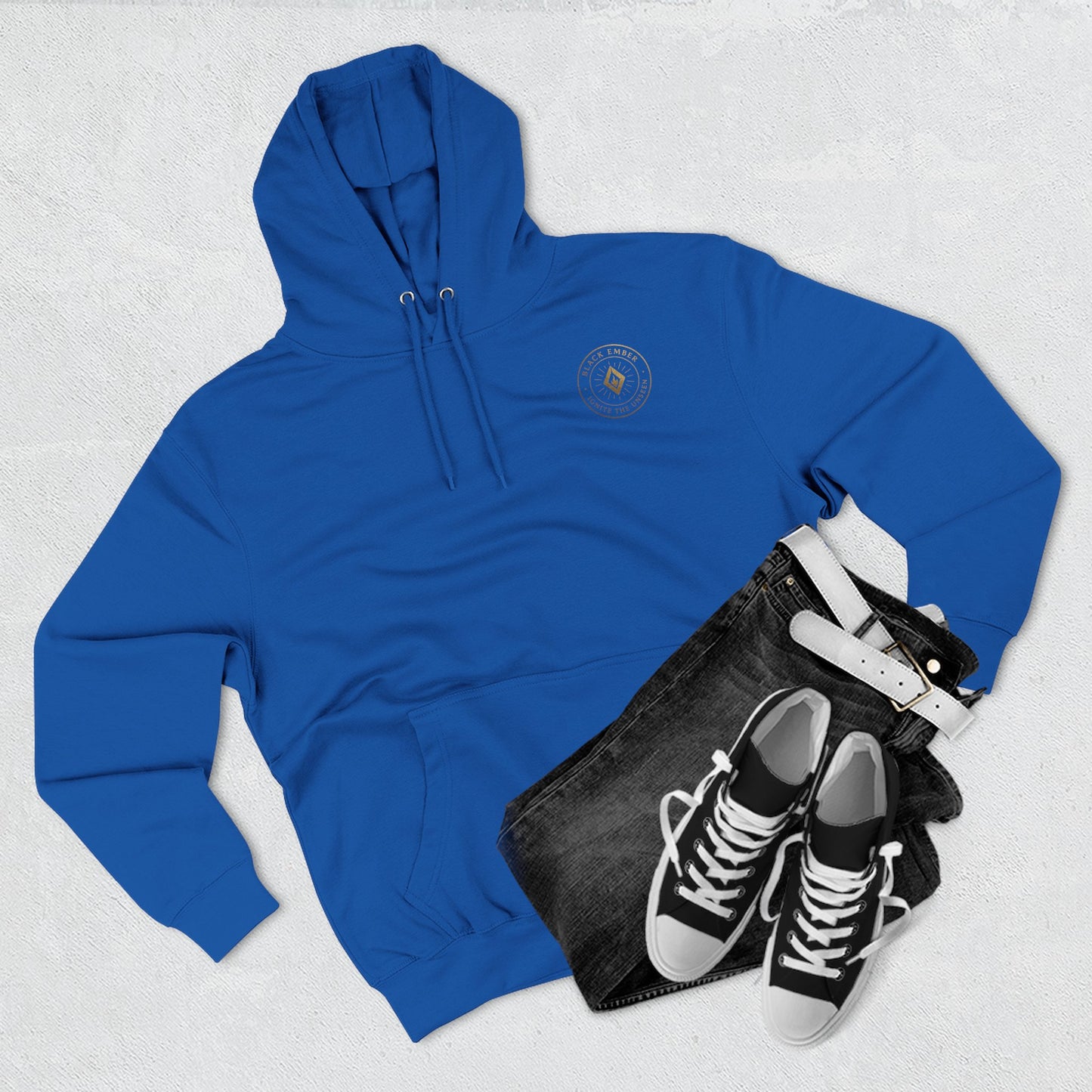 Three-Panel Hoodie - The Why Premium Hoodie