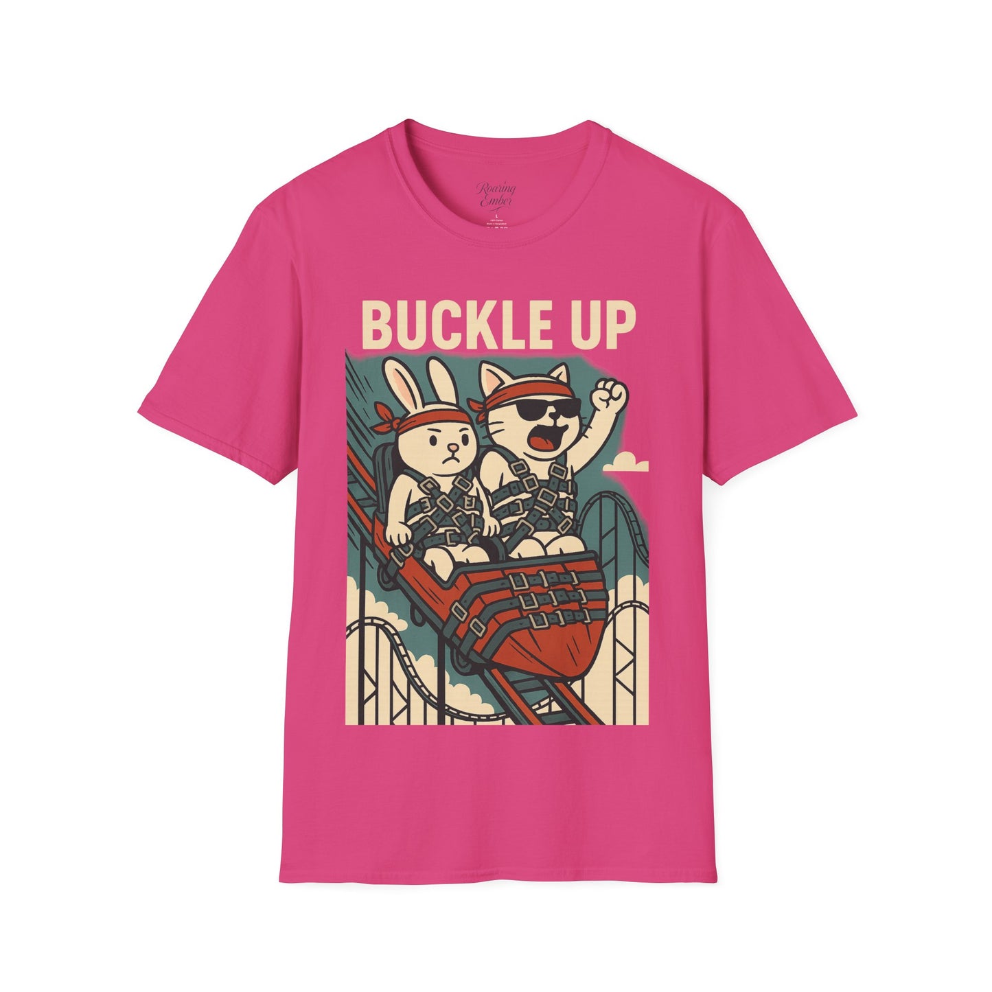 Buckle Up Roaring Ember T-Shirt