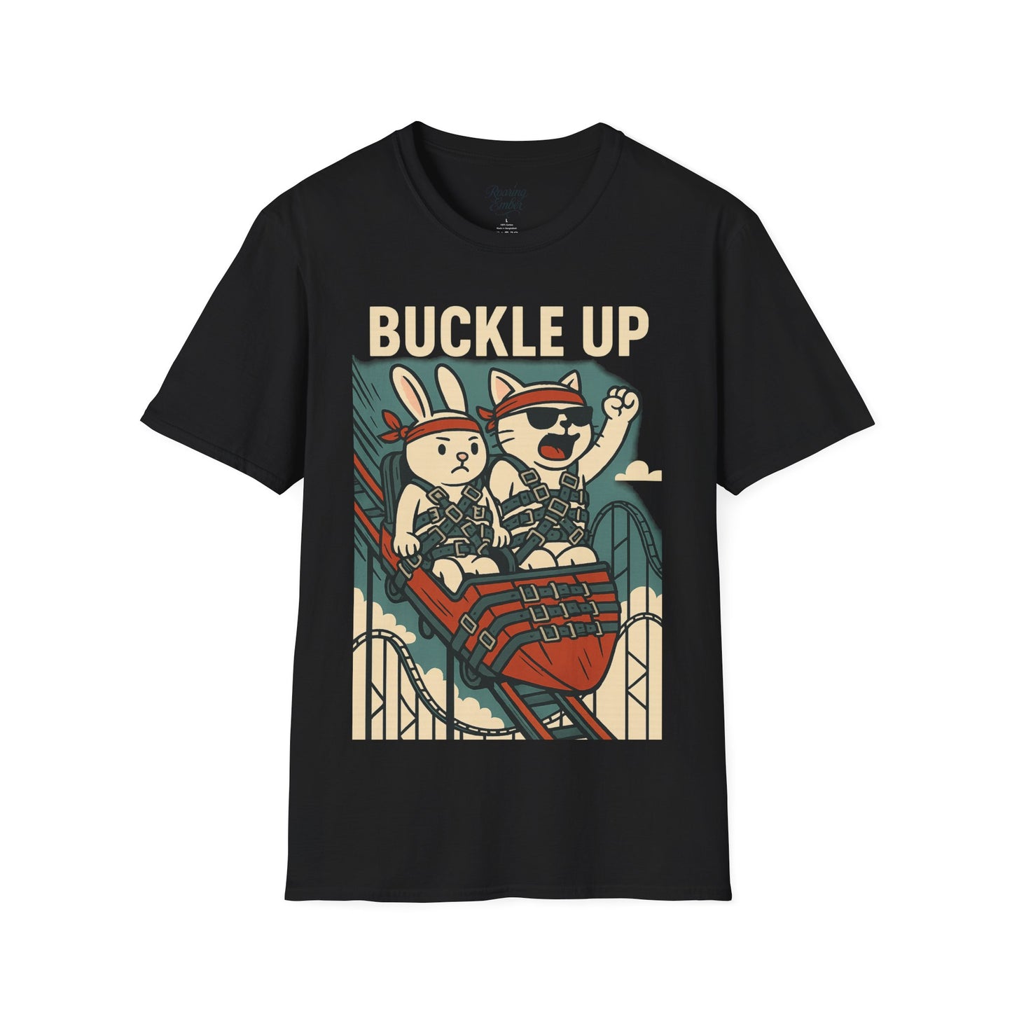 Buckle Up Roaring Ember T-Shirt