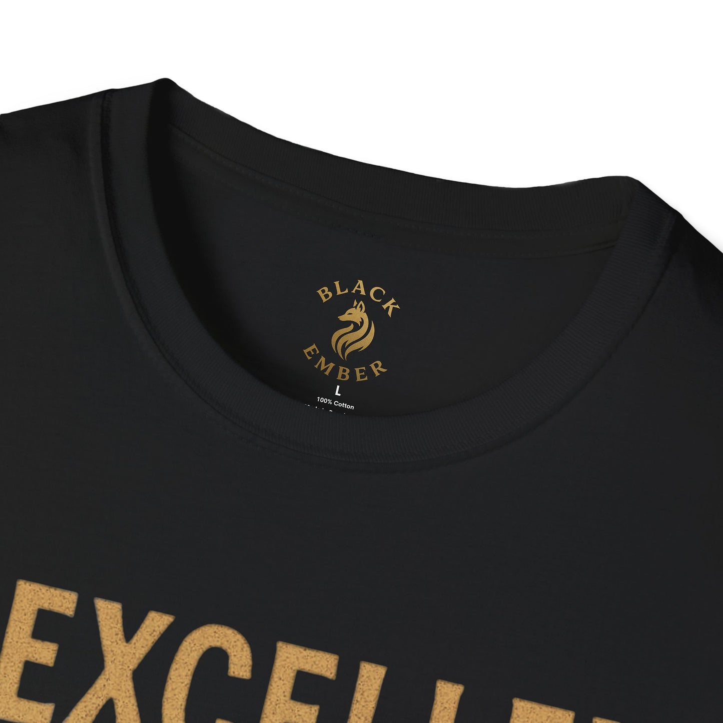 Be Excellent Bill & Ted Inspired Black Ember T-shirt