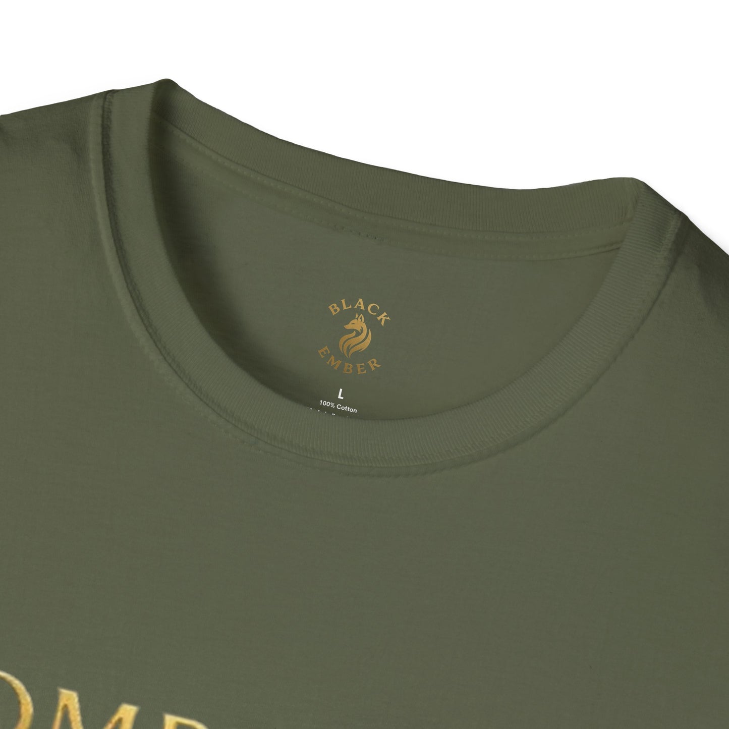 Unisex T-Shirt Black Ember Compliance is the new currency