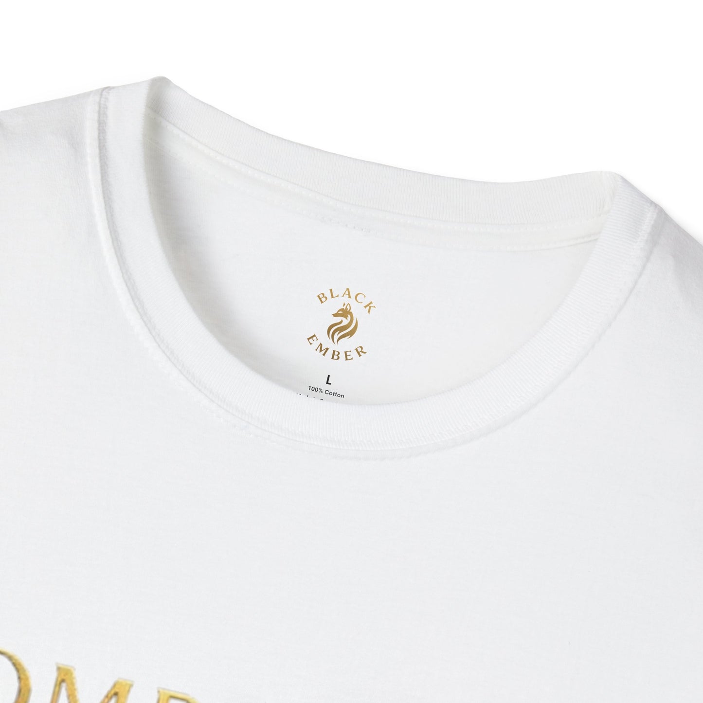 Unisex T-Shirt Black Ember Compliance is the new currency