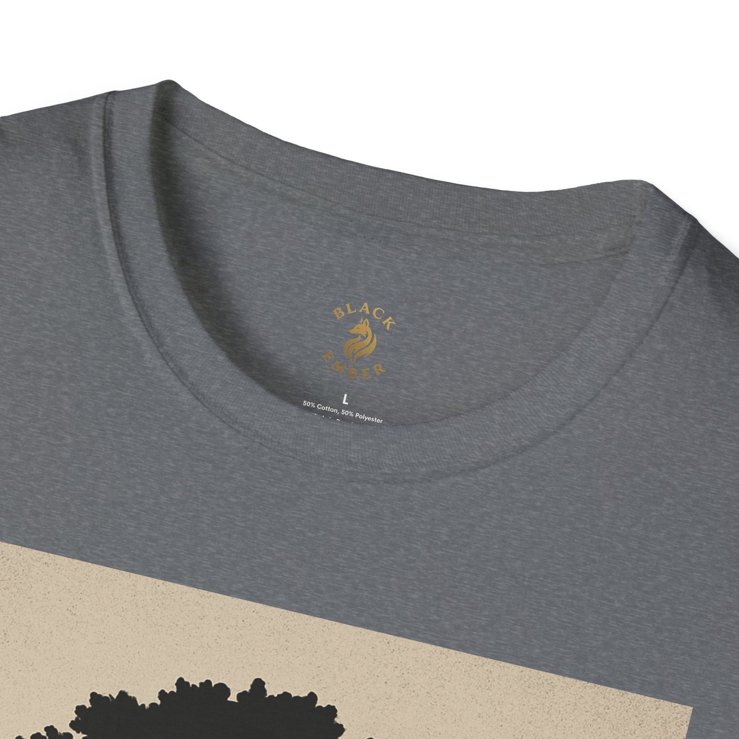 Grow Deep, Stand Tall - Inspirational Unisex T-Shirt for Nature Lovers, Gifts for Friends, Eco-Friendly Apparel, Motivation Wear, Tree [...]