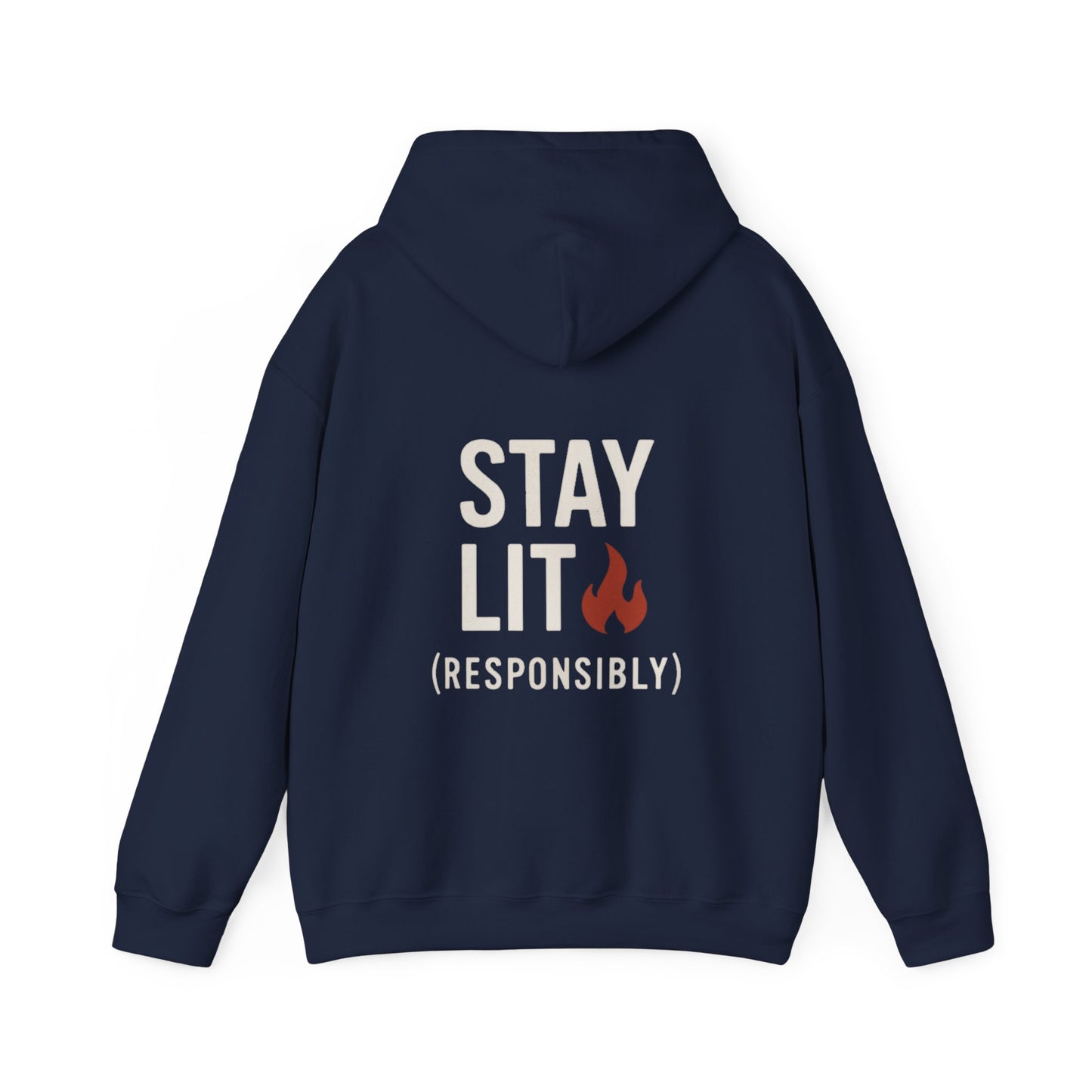 Black Ember Unisex Premium Hoodie - Stay Lit (responsibly)