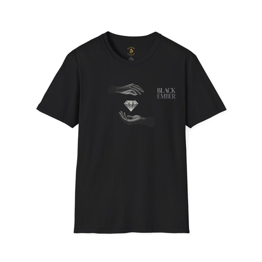 Black Ember - Diamond Unisex Softstyle T-Shirt |
